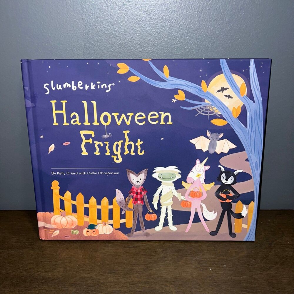 Slumberkins Halloween Fright Hard Cover Book